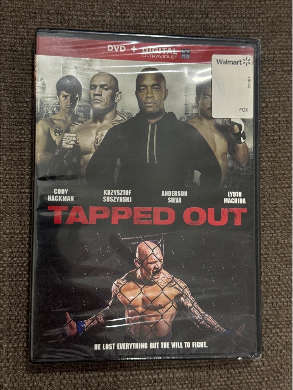 Tapped Out (DVD, 2014) MMA Action Movie Anderson Silva Lyoto Machida Lionsgate